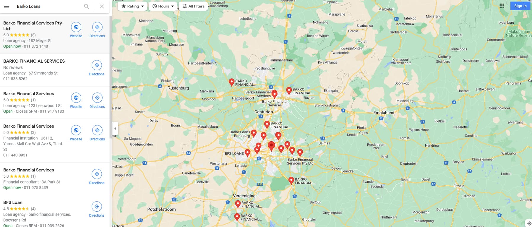 Barko Loans (BFS)